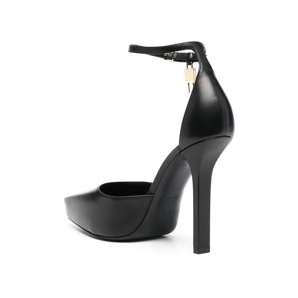 Givenchy Black Calfskin High Heel Pumps 1728,75611013280,Black,EU36/US6,Givenchy,High Heel - Pumps - Shoes,New with tags,Pumps - Shoes,Shoes,Women