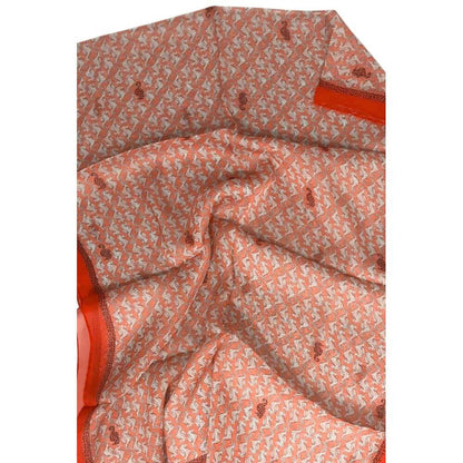 Borbonese Red Silk Women Scarf 1728,67345744032,Accessories,Borbonese,Multicolor,New with tags,Scarves - Accessories,Scarves - Scarves - Accessories,Women