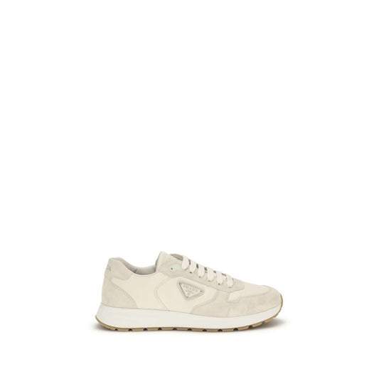 Prada Beige Nylon Low Top Sneakers 1728,72470364320,Beige,EU40/US7,EU43/US10,EU44/US11,Low Tops - Sneakers - Shoes,Men,New with tags,Prada,Shoes,Sneakers - Shoes