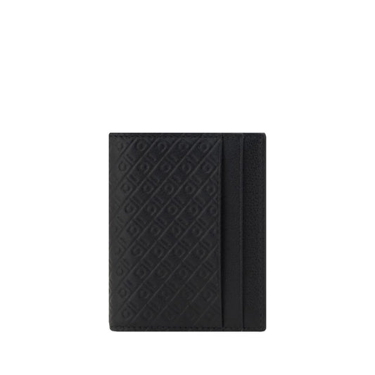 Ferragamo Black Calf Leather Bos Taurus Wallet 1728,72470364320,Accessories,Black,Ferragamo,Men,New with tags,Wallets - Accessories,Wallets - Wallets - Accessories
