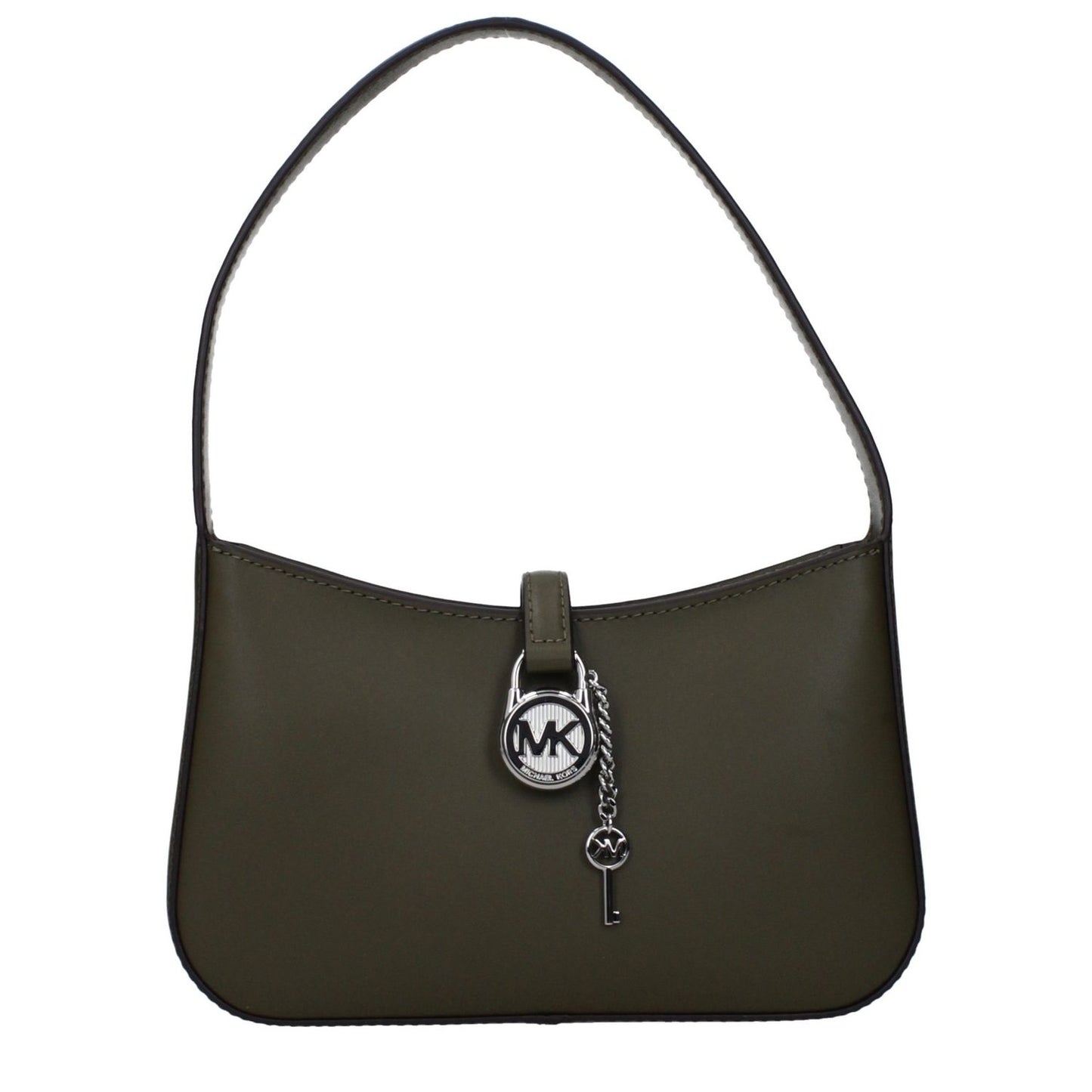 Michael Kors Green Leather Handbag 1728,75667636384,Bags,Green,Handbags - Bags,Michael Kors,New with tags,Women