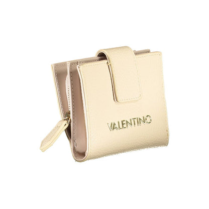 Valentino Beige Polyurethane Women's Wallet