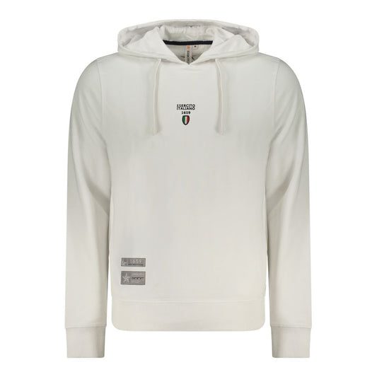 Accademia Militare White Cotton Sweatshirt 1728,67403481248,Accademia Militare,Clothing,L,M,Men,New with tags,Sweaters - Clothing,Sweatshirts - Sweaters - Clothing,White