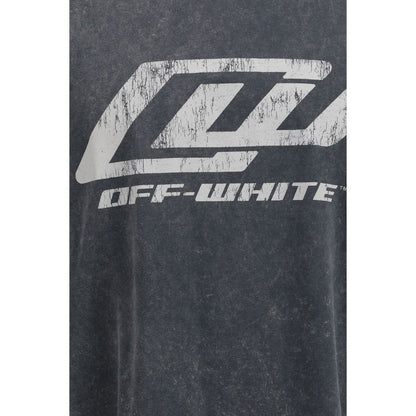 Off-White Gray Cotton Sportswear