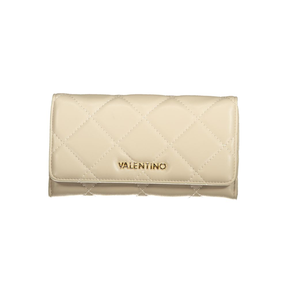 Valentino Beige Polyurethane Women's Wallet