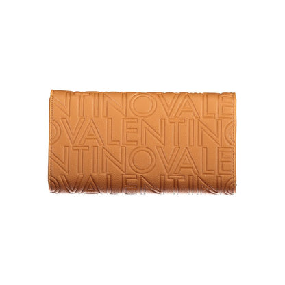 Valentino Brown Polyurethane Women's Wallet
