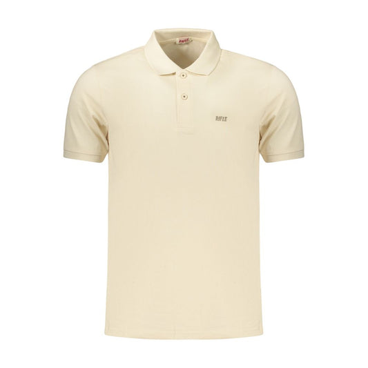 Rifle Beige Cotton Men's Polo