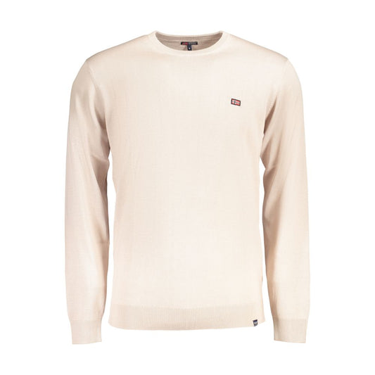 Norway 1963 Beige Cotton Men's Sweater