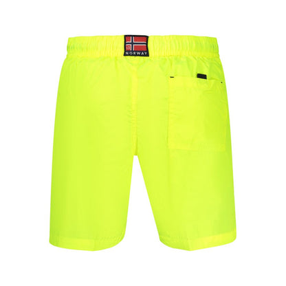 Norway 1963 Yellow Polyamide Swim Shorts
