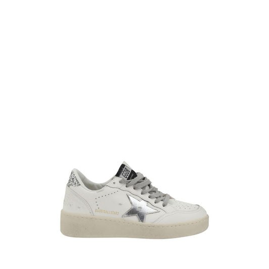 Golden Goose Silver Ball Star 2 leather Sneakers