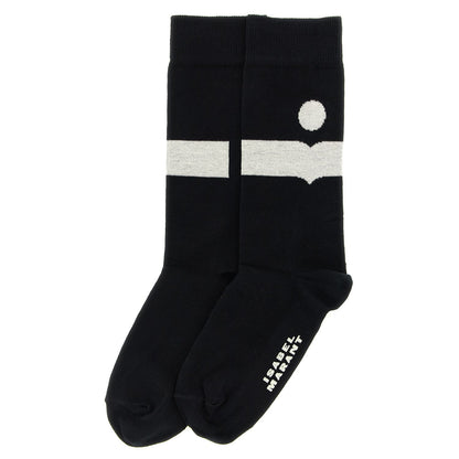Isabel Marant Black Cotton Socks