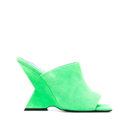The Attico Sandals Green