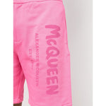 Alexander McQueen Graffiti-print Track Shorts