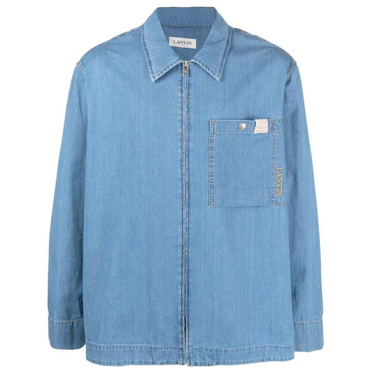 Lanvin Shirts Clear Blue Shirts Lanvin Cadet Blue