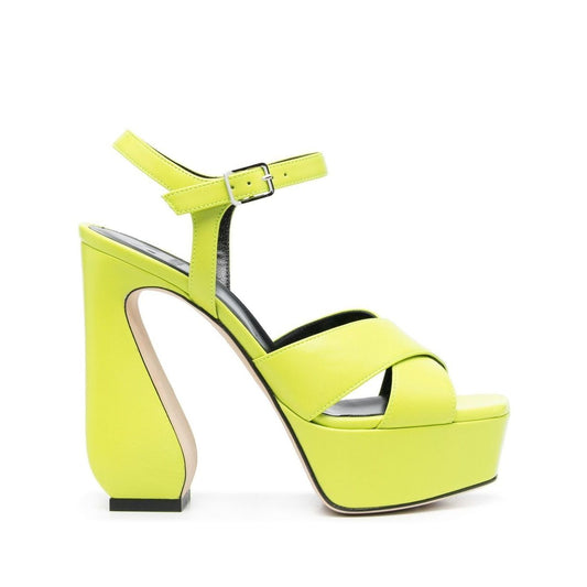 SI ROSSI Sandals Yellow Sandals