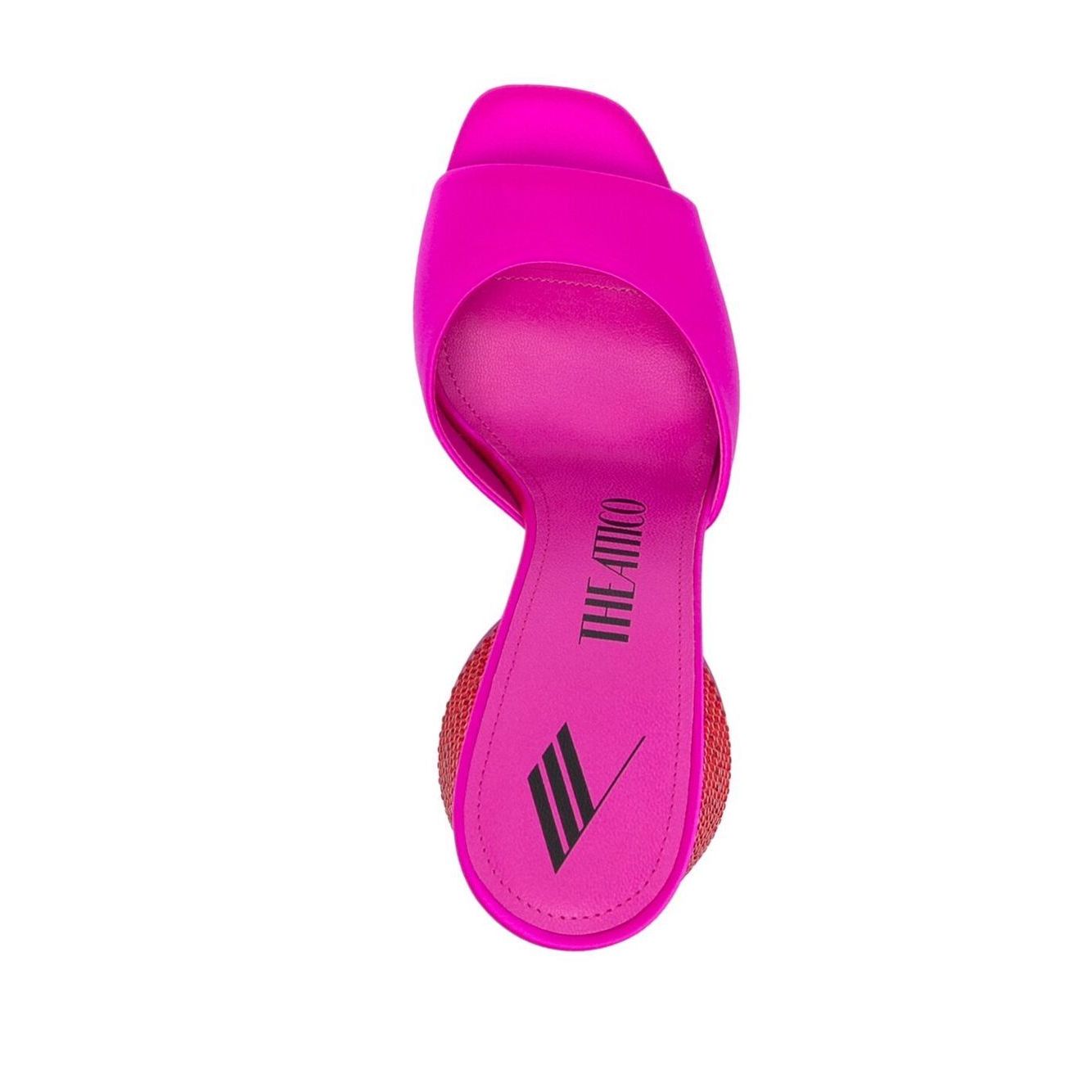 The Attico Sandals Fuchsia