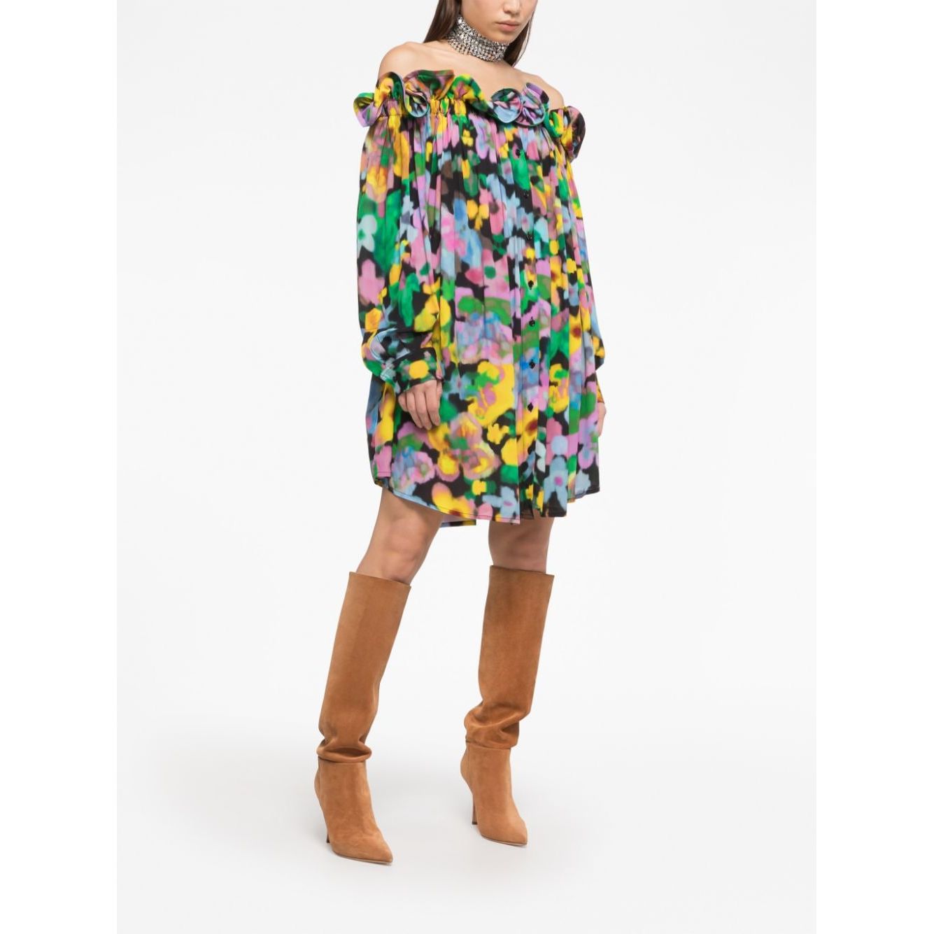 AZ FACTORY WITH LUTZ HUELLE Dresses MultiColour DRS158CR3FLW1