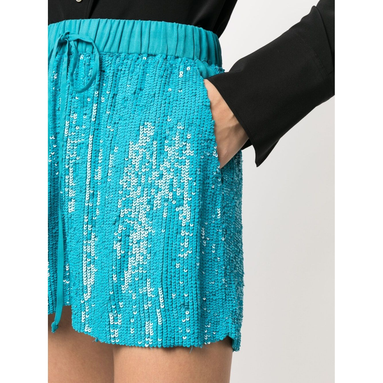 Parosh Shorts Clear Blue Short trousers