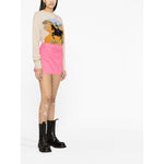 Palm Angels Skirts Fuchsia PWCU002S23FAB0013232