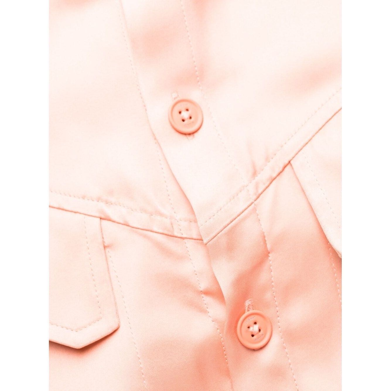 Off White twist-detail shirt dress Shirts