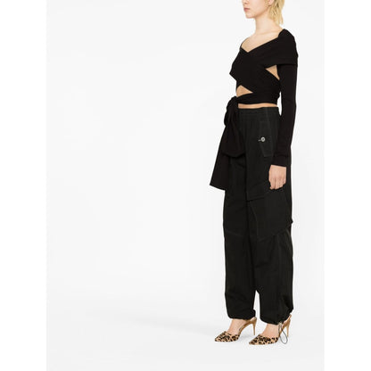 Dolce & Gabbana cut-out Wrap Top Topwear