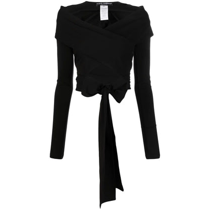 Dolce & Gabbana cut-out Wrap Top Topwear