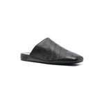Balenciaga debossed-logo leather mules 743926WB7221000