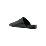 Balenciaga debossed-logo leather mules 743926WB7221000