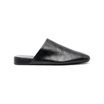 Balenciaga debossed-logo leather mules 743926WB7221000
