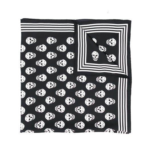 Alexander McQueen Skull silk scarf Scarves Hats & Gloves
