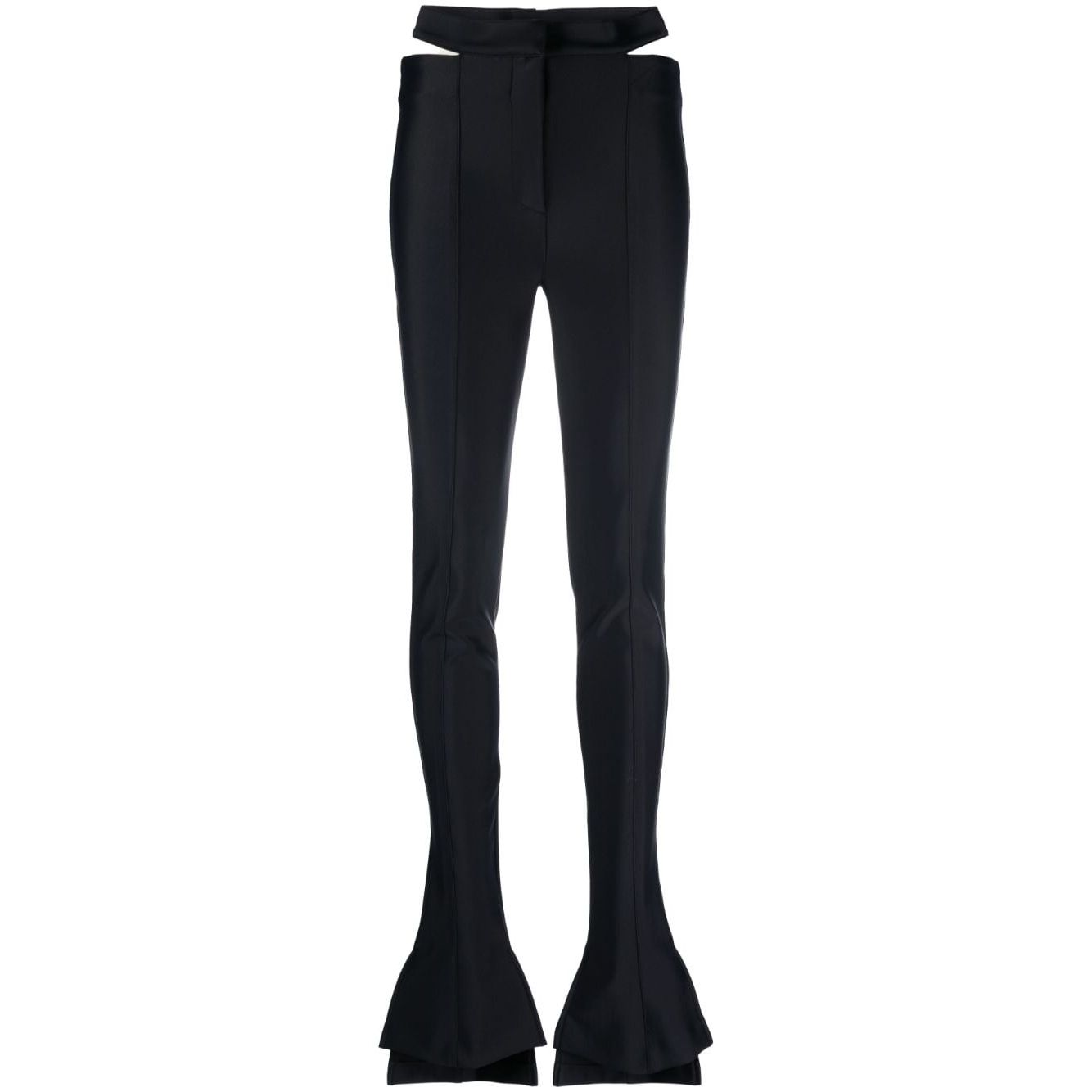 MUGLER Trousers Black Trousers