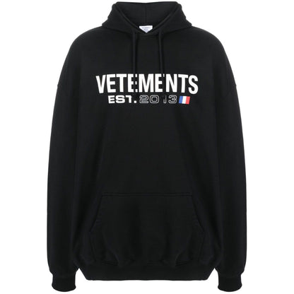 Vetements Sweaters Black Topwear