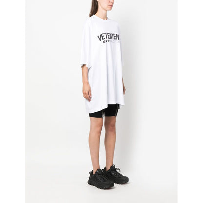 Vetements T-shirts and Polos White Topwear