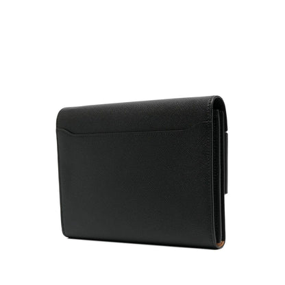 Boyy Buckle Travel Case Epsom Leather Handbag Clutches
