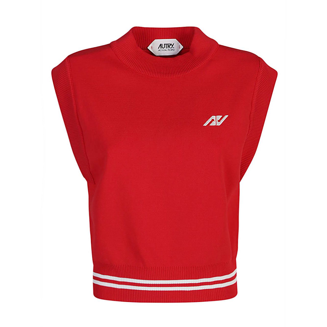 AUTRY Sweaters Red Topwear