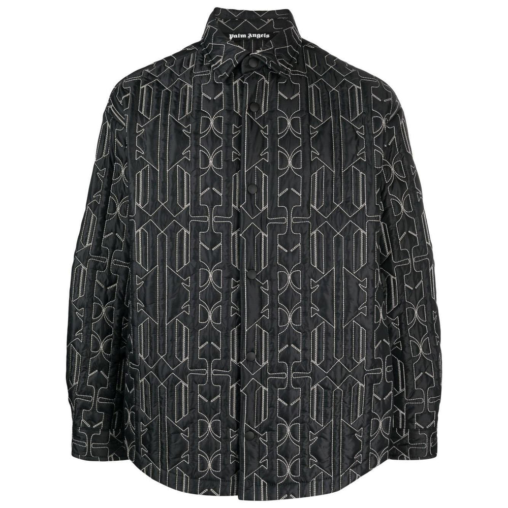 Palm Angels Shirts Grey PMEA251E23FAB0011103