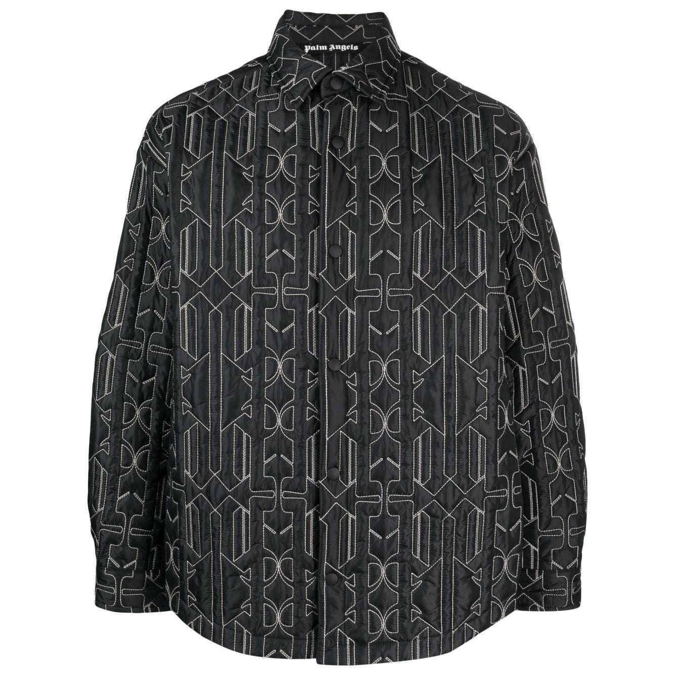Palm Angels Shirts Grey PMEA251E23FAB0011103