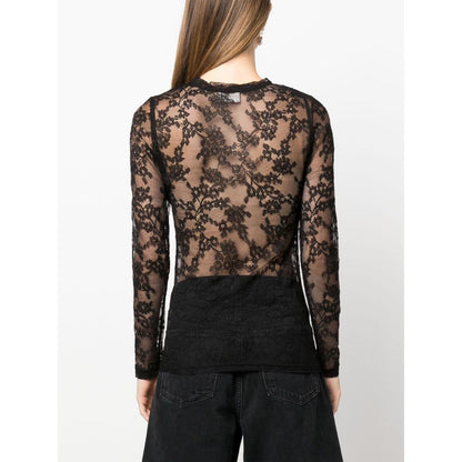 Parosh T-shirts and Polos Black Topwear