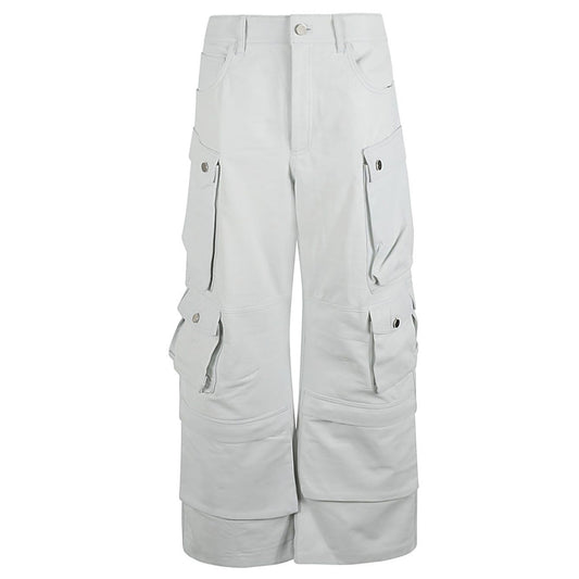 FERMAS.CLUB Trousers White CARGOPANTSWHITE