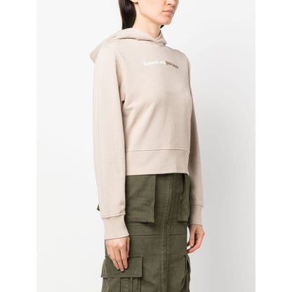 Palm Angels Sweaters Beige Topwear