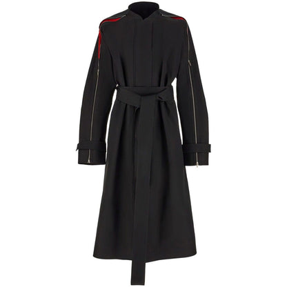 Ferragamo Coats Black Coats
