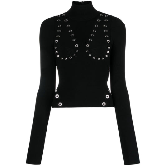 OFF WHITE FASHION Sweaters Black OWHF049F23KNI0011000