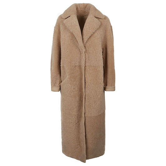 ENES Coats Beige Jackets Enes Rosy Brown