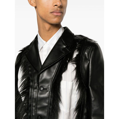 HOMME PLUS Jackets Black Jackets