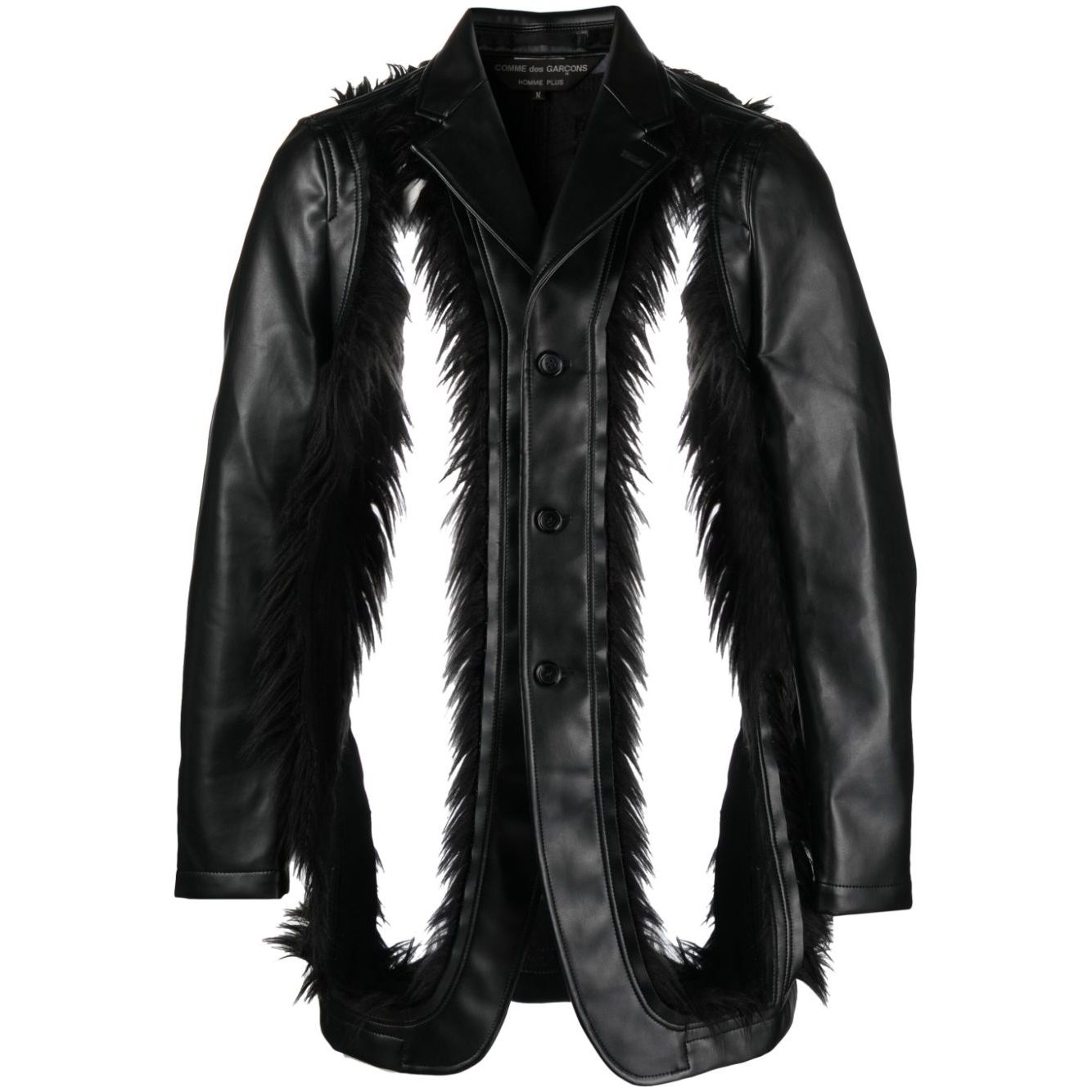 HOMME PLUS Jackets Black Jackets