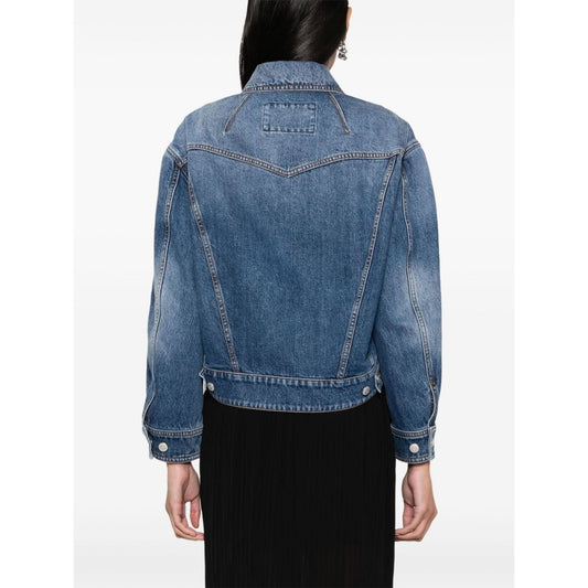 Alexander McQueen Coats Denim Jackets Alexander Mcqueen Dark Slate Gray