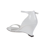 Ferragamo leather adjustable wedge sandals Sandals