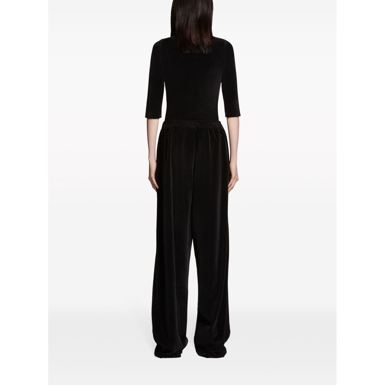 Balenciaga logo embroidered track pants