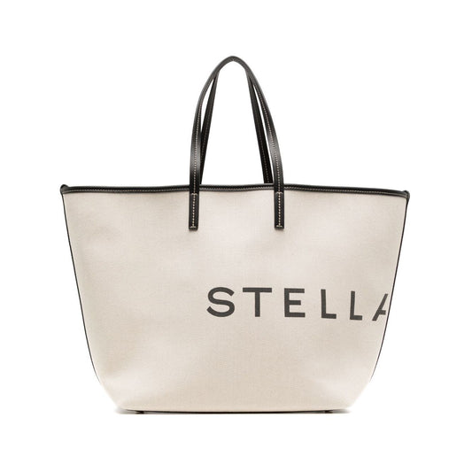 Stella McCartney Logo canvas tote bag Shopper