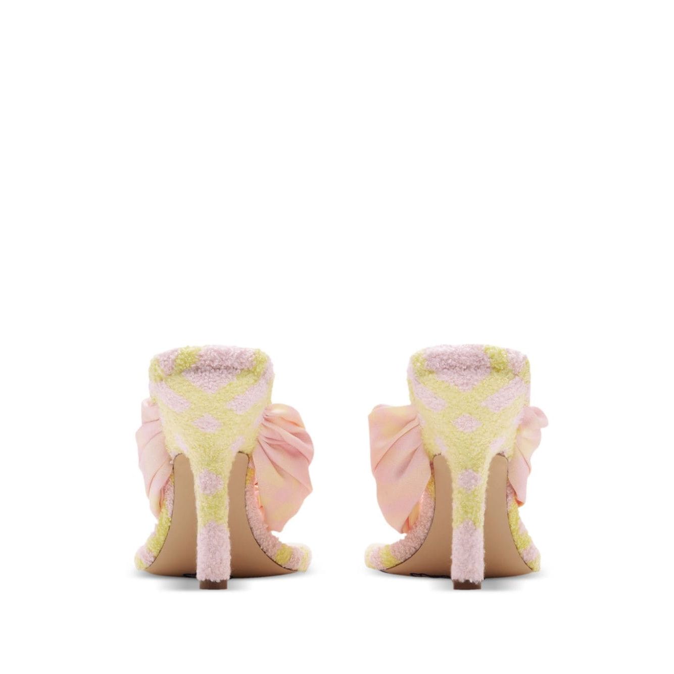 Burberry Check Pool 105mm Open Toe Sandals